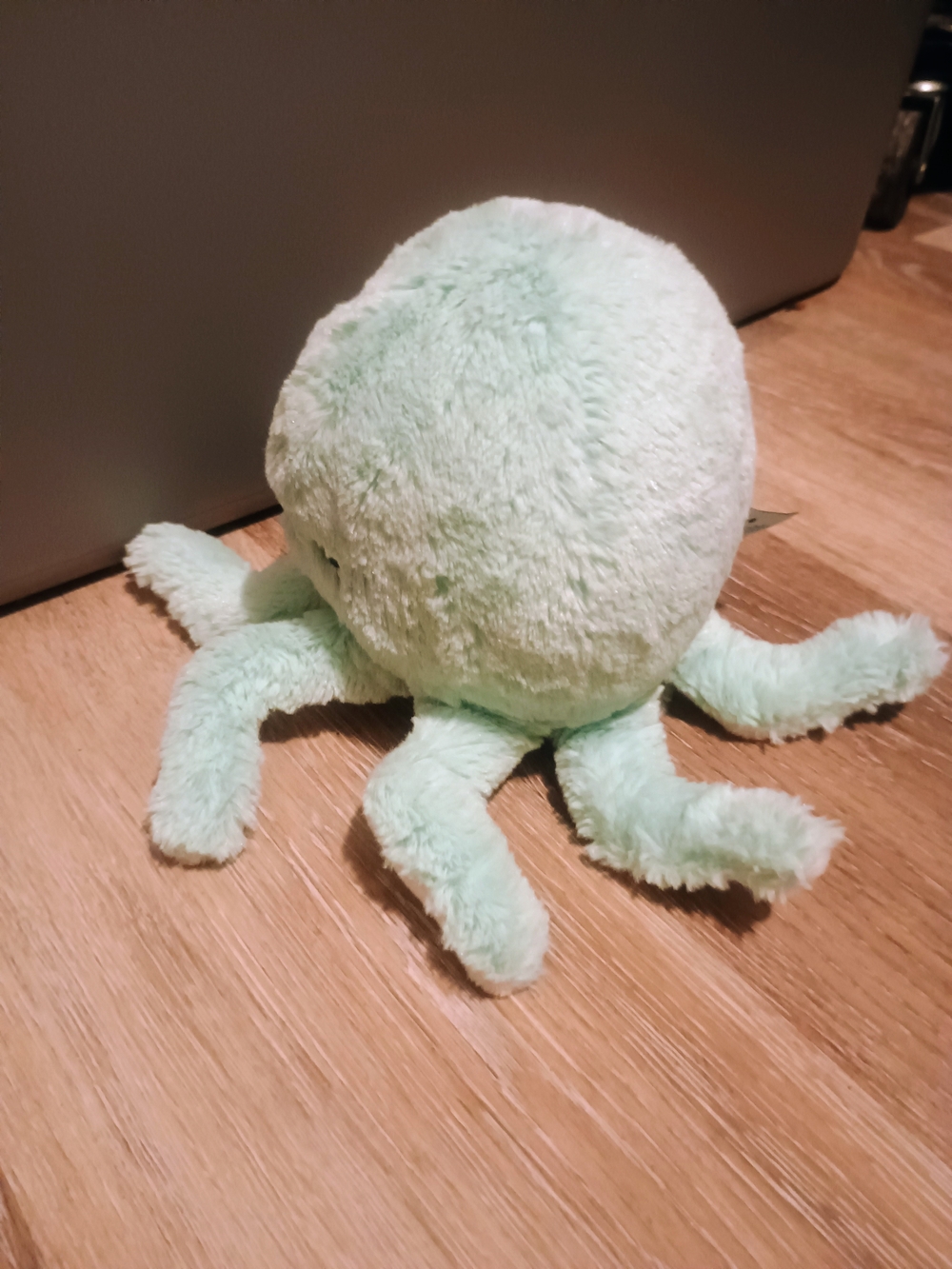 Squishable Octopus Mini Plush- Mint Green - Picture 6 of 9